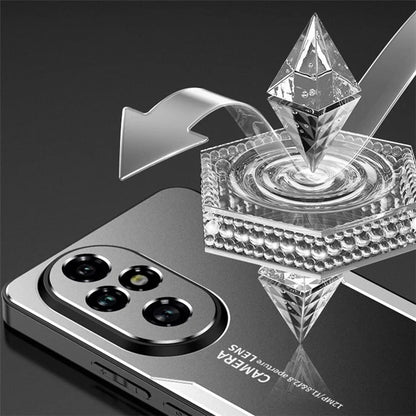 For Honor 200 Pro 5G Protective Case Aluminium Alloy+TPU+PC Phone Cover
