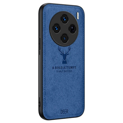 For vivo X100s 5G Case Deer Pattern Leather+PC+TPU Protective Phone Cover