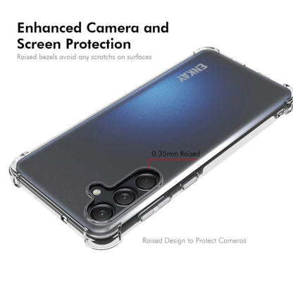 ENKAY HAT PRINCE For Samsung Galaxy M55 5G / C55 5G / F55 5G Case Transparent TPU Drop-Proof Phone Cover