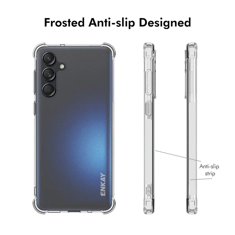 ENKAY HAT PRINCE For Samsung Galaxy M55 5G / C55 5G / F55 5G Case Transparent TPU Drop-Proof Phone Cover