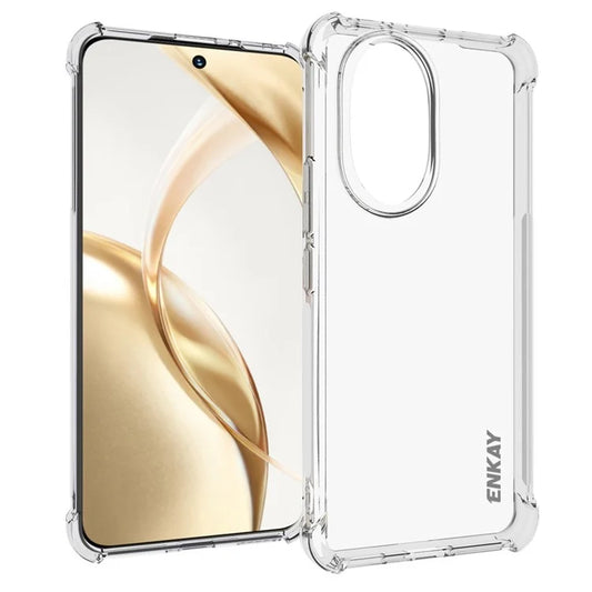 ENKAY HAT PRINCE For Honor 200 5G TPU Case Shockproof Corners Transparent Phone Cover