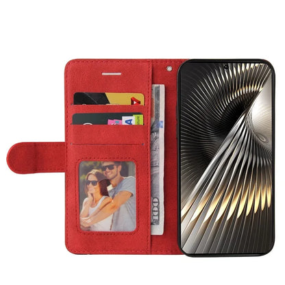 KT Leather Series-1 For Xiaomi Redmi Turbo 3 5G / Poco F6 5G Case Leather Phone Cover Color Splicing