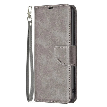 For iPhone 16 Pro Case Folding Stand Anti-Fall Leather Mobile Phone Cover with Hand Strap