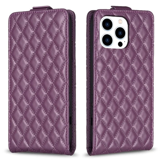 BF30 For iPhone 16 Pro Case Vertical Flip Card Slots Leather Phone Cover