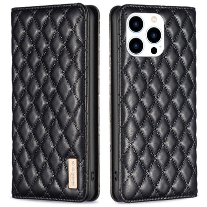 BINFEN COLOR BF Style-16 For iPhone 16 Pro Case PU Leather Phone Stand Phone Cases Wholesale