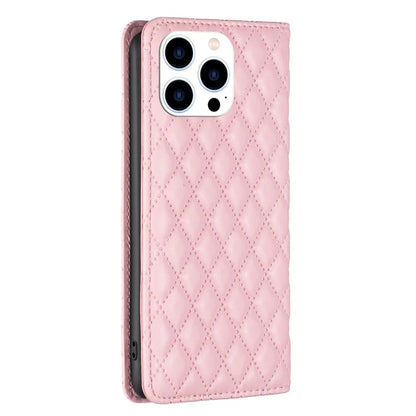 BINFEN COLOR BF Style-16 For iPhone 16 Pro Case PU Leather Phone Stand Phone Cases Wholesale