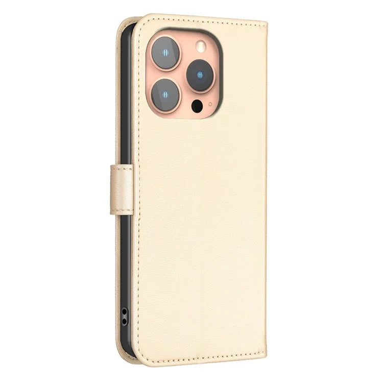 For iPhone 16 Pro Max Case Four Leaf Clover Phone Protection Leather Cover