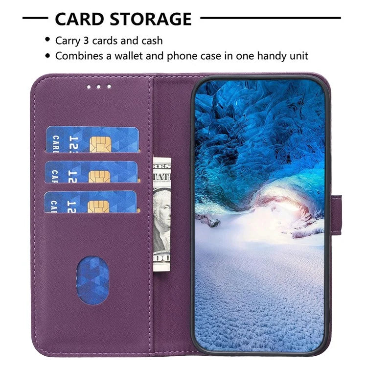 BINFEN COLOR BF17 For iPhone 16 Pro Max Case Flip Leather Wallet Phone Cover