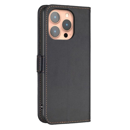 BINFEN COLOR BF31 For iPhone 16 Pro Max Case Dual Magnetic Clasp PU Leather Phone Cover