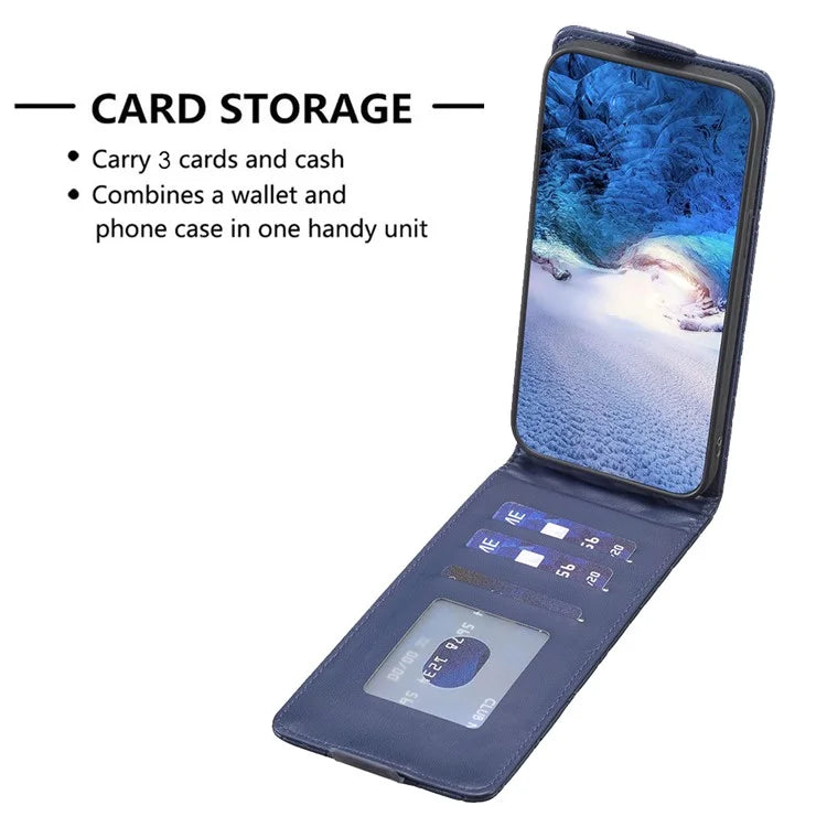 BF30 For iPhone 16 Pro Max Case Rhombus Grid Vertical Flip Leather Phone Cover