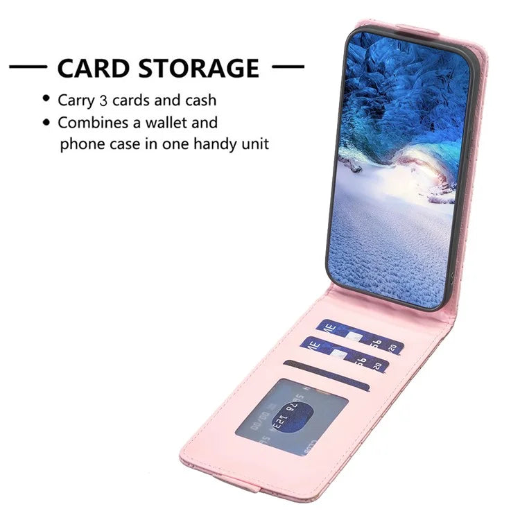 BF30 For iPhone 16 Pro Max Case Rhombus Grid Vertical Flip Leather Phone Cover