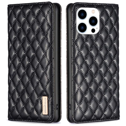 BINFEN COLOR BF Style-16 For iPhone 16 Pro Max Case PU Leather Phone Cover with Card Slots