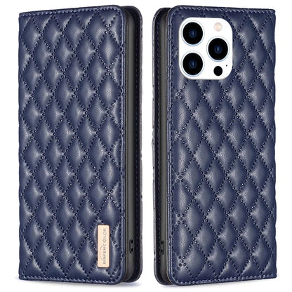 BINFEN COLOR BF Style-16 For iPhone 16 Pro Max Case PU Leather Phone Cover with Card Slots