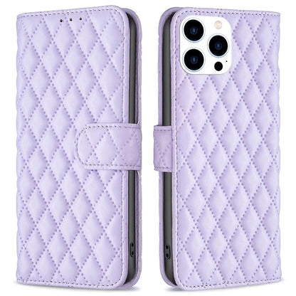 BINFEN COLOR BF Style-14 For iPhone 16 Pro Max Case Leather Phone Cover Card Slot Cash Pocket