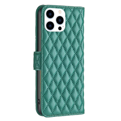 BINFEN COLOR BF Style-14 For iPhone 16 Pro Max Case Leather Phone Cover Card Slot Cash Pocket