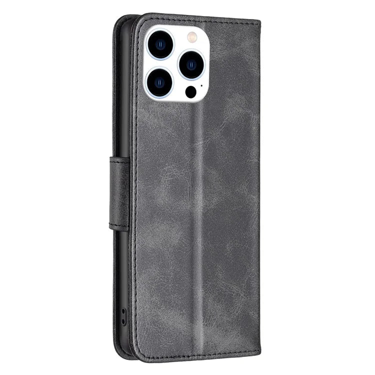 For iPhone 16 Pro Max Case Leather Phone Cover with Wallet Stand
