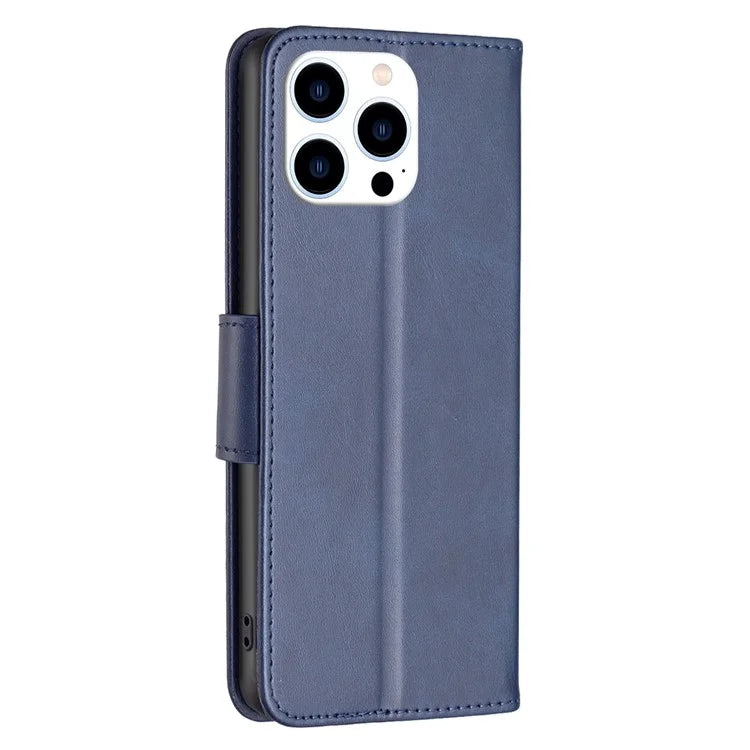 For iPhone 16 Pro Max Case Leather Phone Cover with Wallet Stand