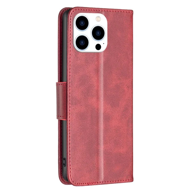 For iPhone 16 Pro Max Case Leather Phone Cover with Wallet Stand