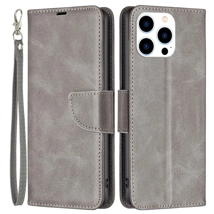 For iPhone 16 Pro Max Case Leather Phone Cover with Wallet Stand