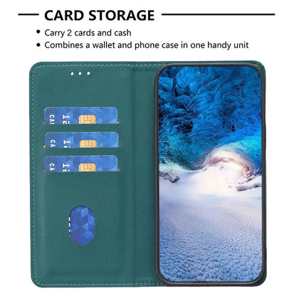 BINFEN COLOR BF18 For iPhone 16 Pro Case Card Slots PU Leather Phone Cover