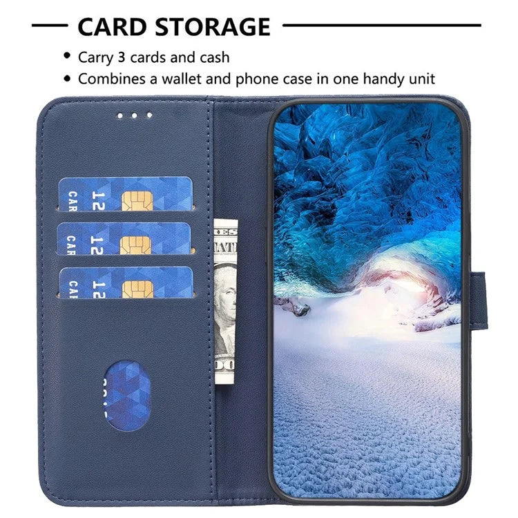 BINFEN COLOR BF17 For iPhone 16 Pro Case Flip Leather Wallet Phone Cover