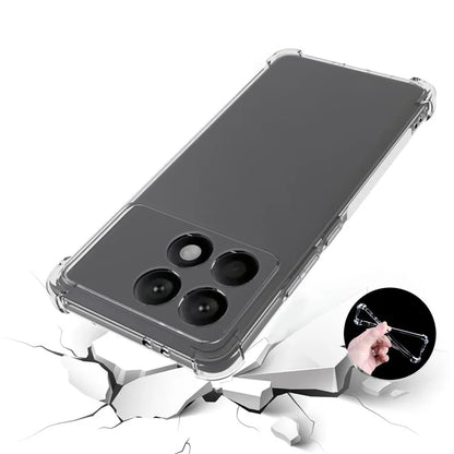 For Xiaomi Poco F6 Pro 5G / Redmi K70 5G / K70 Pro 5G Case TPU Anti-Slip Shockproof Corners Phone Cover