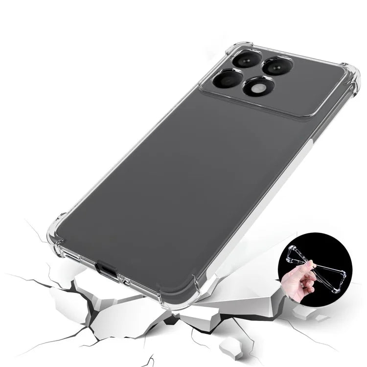 For Xiaomi Poco F6 Pro 5G / Redmi K70 5G / K70 Pro 5G Case TPU Anti-Slip Shockproof Corners Phone Cover
