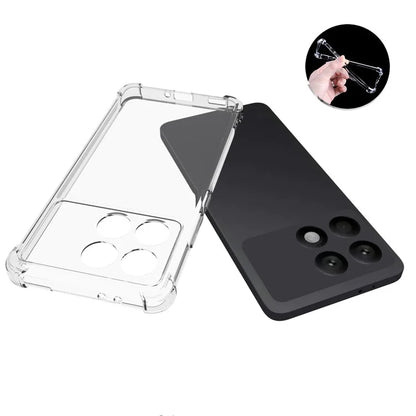 For Xiaomi Poco F6 Pro 5G / Redmi K70 5G / K70 Pro 5G Case TPU Anti-Slip Shockproof Corners Phone Cover
