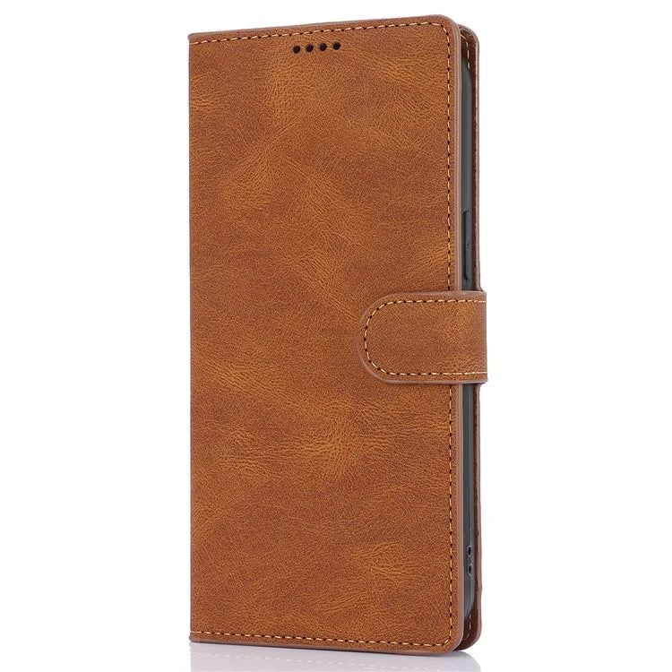 For iPhone 16 Plus Case PU Leather Wallet Phone Cover with Hand Strap
