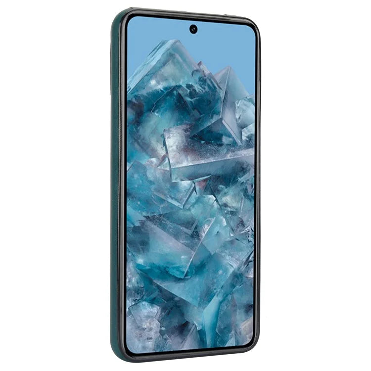 For Google Pixel 8 Pro Case Anit-Fall Kickstand Leather + TPU Phone Cover