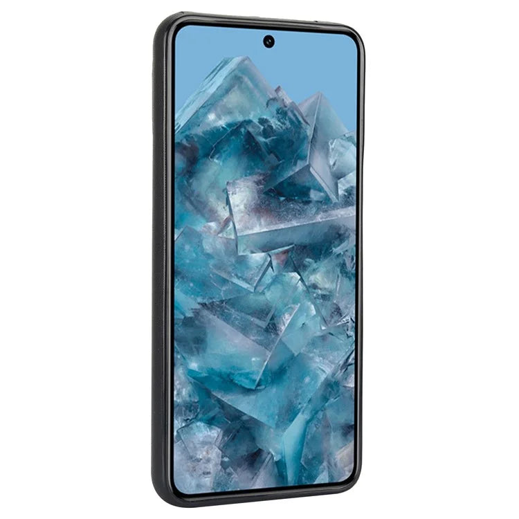For Google Pixel 8 Pro Case Anit-Fall Kickstand Leather + TPU Phone Cover