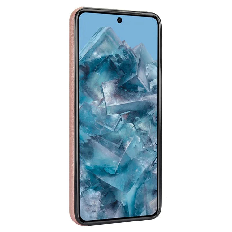 For Google Pixel 8 Pro Case Anit-Fall Kickstand Leather + TPU Phone Cover