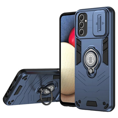 For Samsung Galaxy A55 Case Sliding Camshield PC+TPU Phone Cover