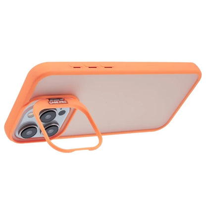 NKS Series For iPhone 15 Pro Max Case Lens Frame Bracket TPU+PC Shockproof Phone Cover