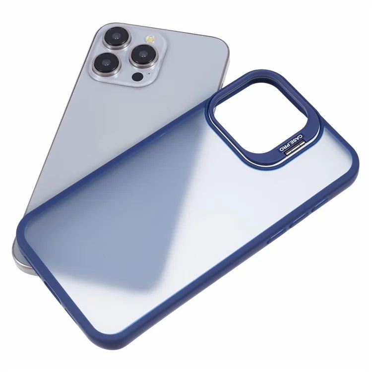 NKS Series For iPhone 15 Pro Max Case Lens Frame Bracket TPU+PC Shockproof Phone Cover