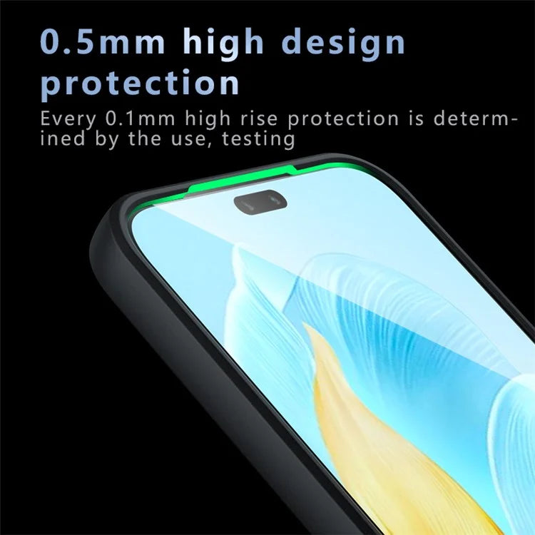 For Honor 200 Lite Case TPU Frame Transprent PC Phone Cover