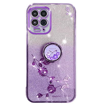 KADEM For Motorola Moto G100 / Edge S Case Rhinestone Glitter TPU Phone Cover with Kickstand