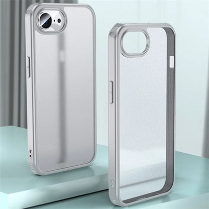 For iPhone SE (2024) Cell Phone Case TPU + PC Shockproof Back Cover