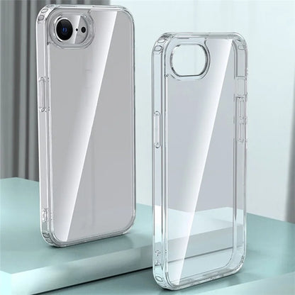 For iPhone SE (2024) Cell Phone Case TPU + PC Shockproof Back Cover