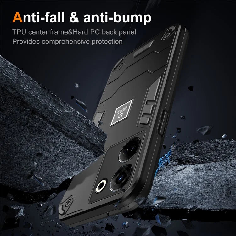 For TECNO Camon 20 Pro 4G Case PC+TPU Drop-Proof Protective Phone Cover
