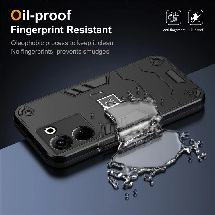 For TECNO Camon 20 Pro 4G Case PC+TPU Drop-Proof Protective Phone Cover