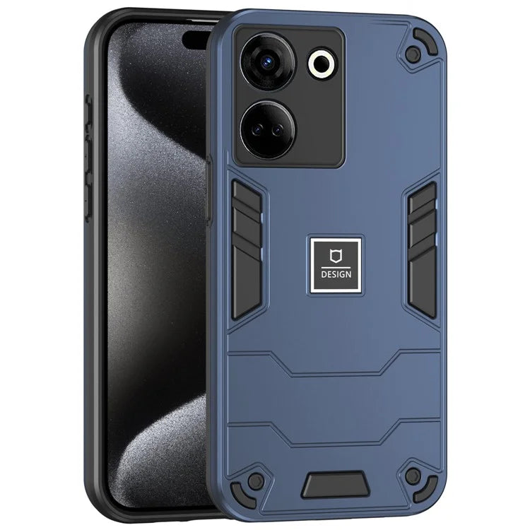 For TECNO Camon 20 Pro 4G Case PC+TPU Drop-Proof Protective Phone Cover