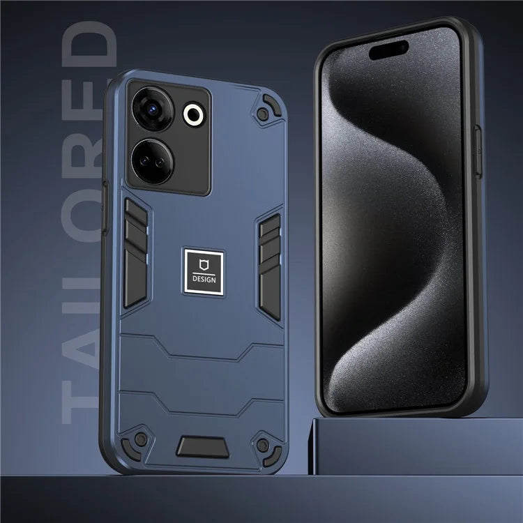 For TECNO Camon 20 Pro 4G Case PC+TPU Drop-Proof Protective Phone Cover