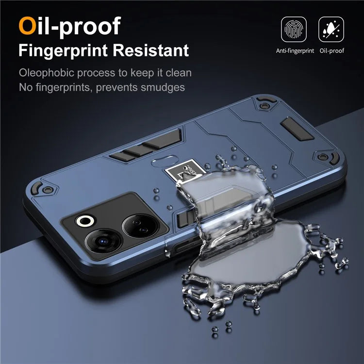 For TECNO Camon 20 Pro 4G Case PC+TPU Drop-Proof Protective Phone Cover
