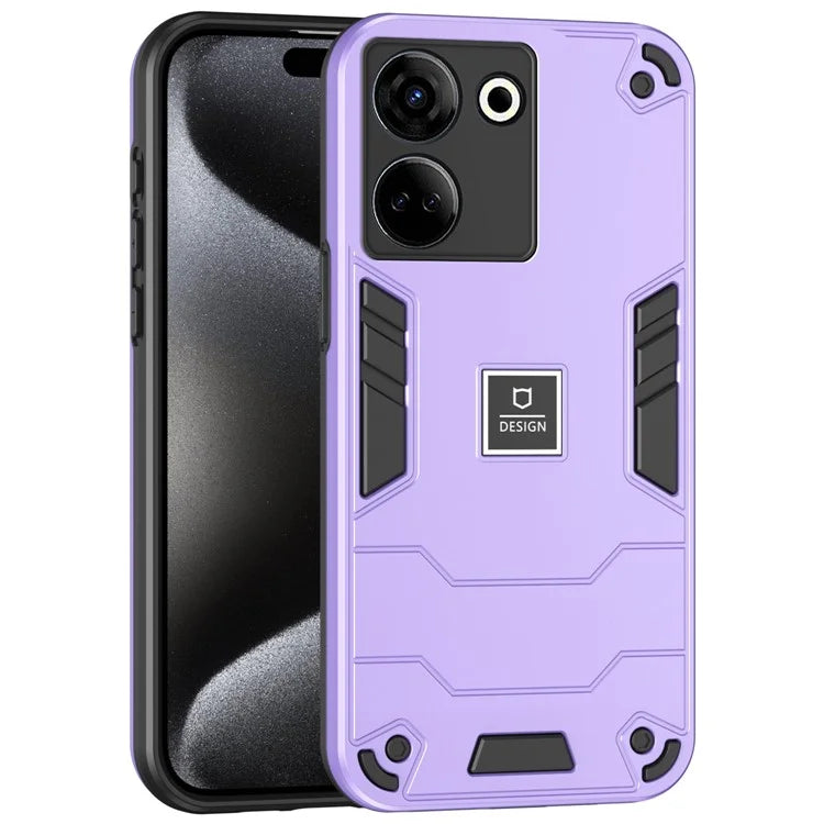 For TECNO Camon 20 Pro 4G Case PC+TPU Drop-Proof Protective Phone Cover