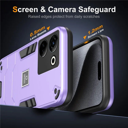 For TECNO Camon 20 Pro 4G Case PC+TPU Drop-Proof Protective Phone Cover