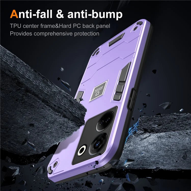 For TECNO Camon 20 Pro 4G Case PC+TPU Drop-Proof Protective Phone Cover