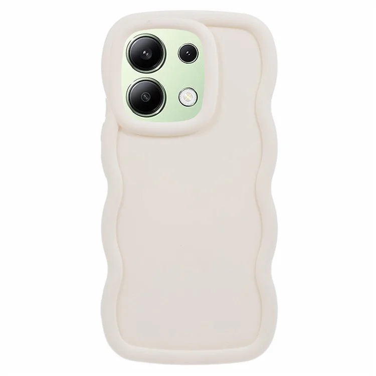 XL Series For Xiaomi Redmi Note 13 4G Shockproof Case TPU Phone Cover with Wave Frame