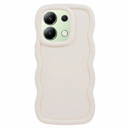 XL Series For Xiaomi Redmi Note 13 4G Shockproof Case TPU Phone Cover with Wave Frame
