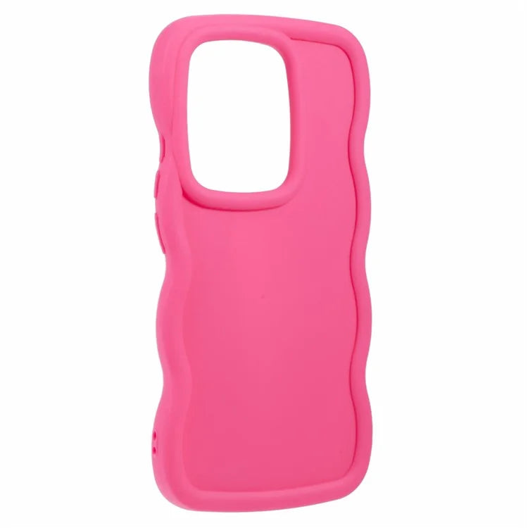 XL Series For Xiaomi Redmi Note 13 Pro 4G / Poco M6 Pro 4G TPU Case Wave Edge Phone Cover
